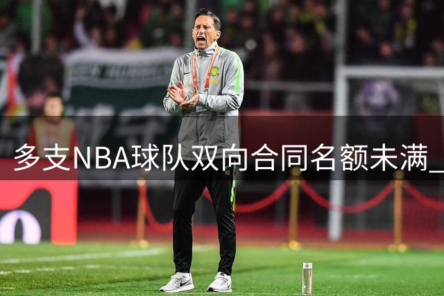 多支NBA球队双向合同名额未满 勇士热火在列